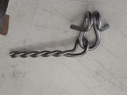 Picture of Custom Order 8mm x 150mm Twist Bolt Belay Anchor w\10mm Pig Tail